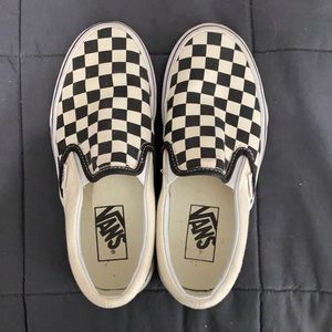 checkered vans